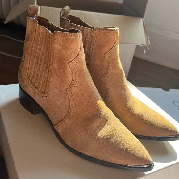 Marc Fisher Yohani Suede Bootie - Picture 1 of 5